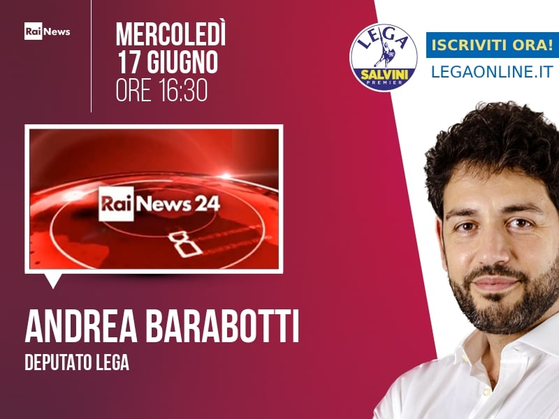 Andrea Barabotti a Rainews24 (RaiNews24) - 17/06 ore 16:30