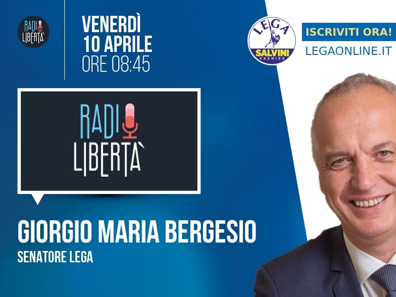 Giorgio Maria Bergesio a Radio Libertà (Radio Libertà) - 10/04 ore 08:45