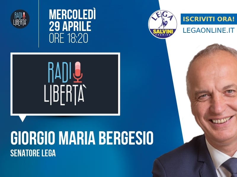 Giorgio Maria Bergesio a Radio Libertà (Radio Libertà) - 29/04 ore 18:20