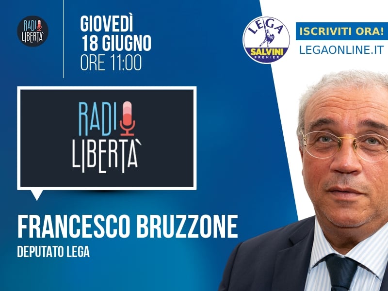 Francesco Bruzzone a Radio Libertà (Radio Libertà) - 18/06 ore 11:00