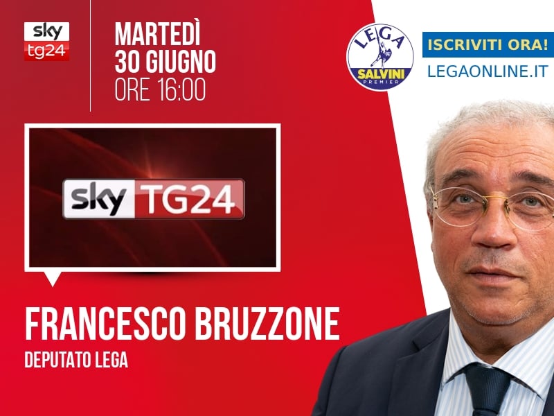 Francesco Bruzzone a SkyTG24 (Sky TG24) - 30/06 ore 16:00