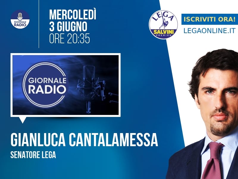 GIANLUCA CANTALAMESSA a ZTL (GIORNALE RADIO)
