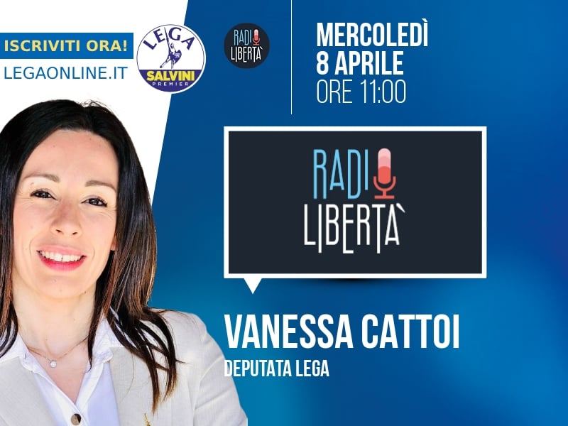 Vanessa Cattoi a Radio Libertà (Radio Libertà) - 08/04 ore 11:00