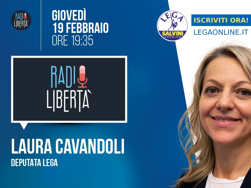 Laura Cavandoli a Radio Libertà (Radio Libertà) - 19/02 ore 19:35