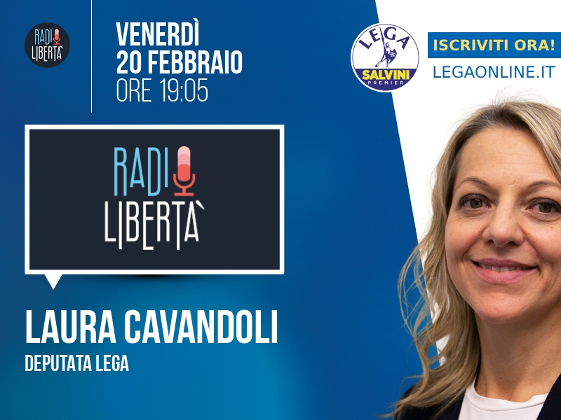 Laura Cavandoli a Radio Libertà (Radio Libertà) - 20/02 ore 19:05