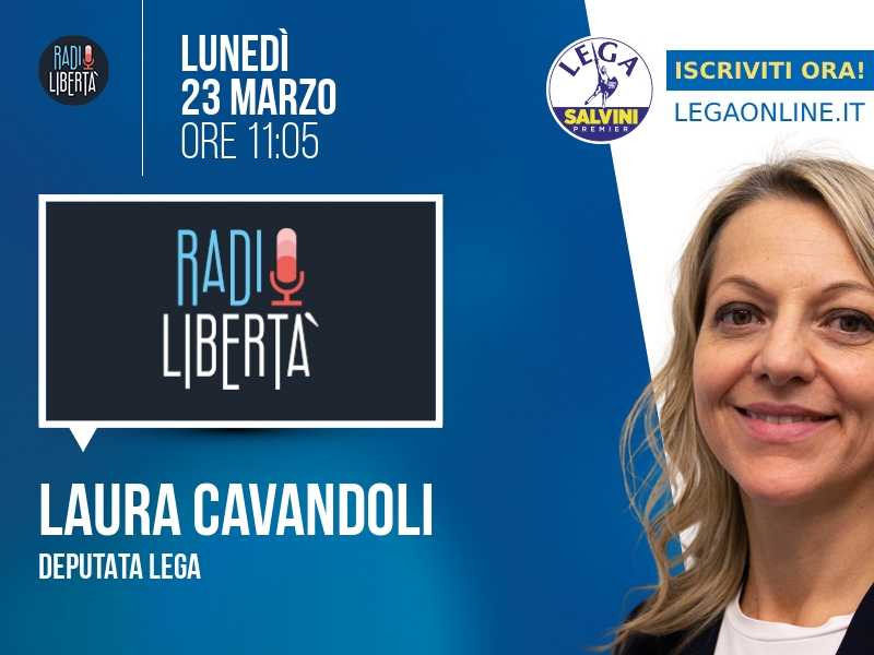 Laura Cavandoli a Radio Libertà (Radio Libertà) - 23/03 ore 11:05