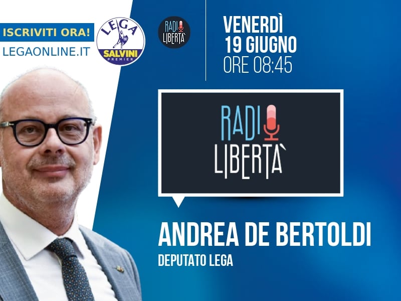 Andrea De Bertoldi a Radio Libertà (Radio Libertà) - 19/06 ore 08:45