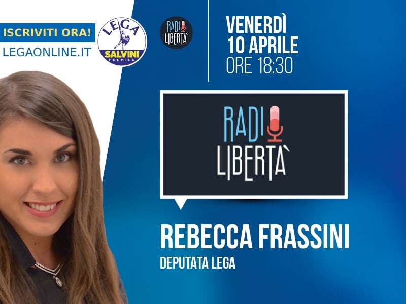 Rebecca Frassini a Radio Libertà (Radio Libertà) - 10/04 ore 18:30
