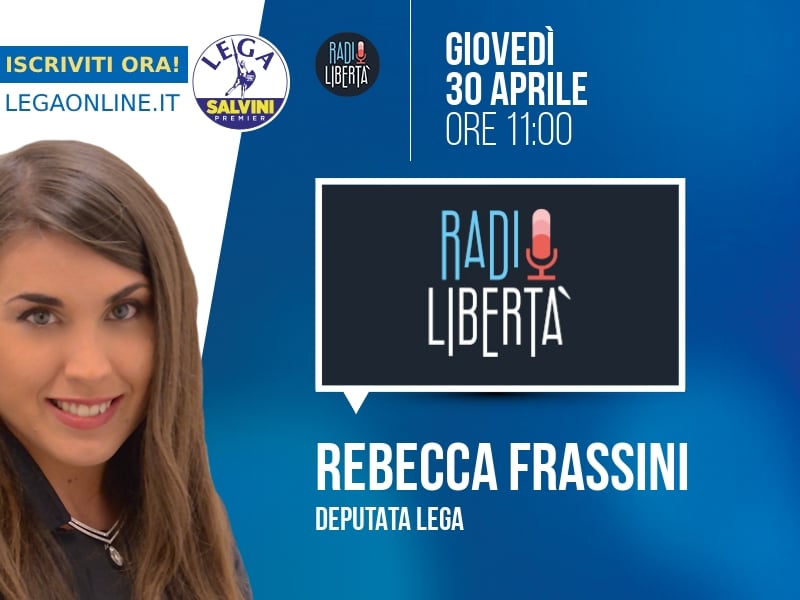 Rebecca Frassini a Radio Libertà (Radio Libertà) - 30/04 ore 11:00