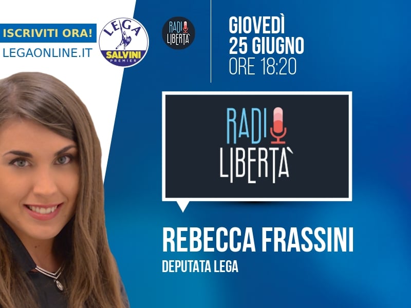 REBECCA FRASSINI a RADIO LIBERTÀ (RADIO LIBERTÀ)
