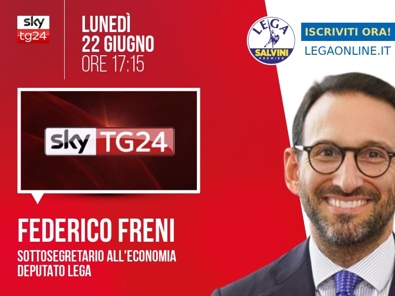 Federico Freni a Economia (Sky TG24) - 22/06 ore 17:15