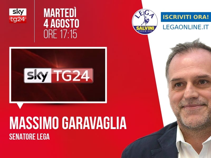 Massimo Garavaglia a Economia (Sky TG24) - 04/08 ore 17:15