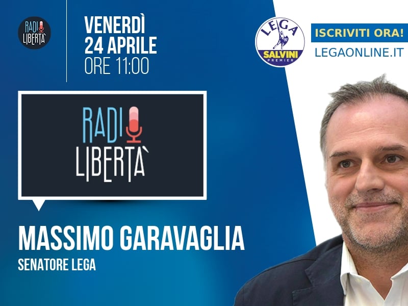Massimo Garavaglia a Radio Libertà (Radio Libertà) - 24/04 ore 11:00