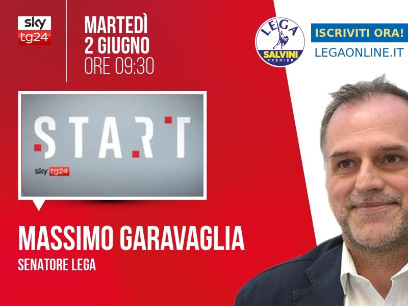 MASSIMO GARAVAGLIA a START (SKY TG24)