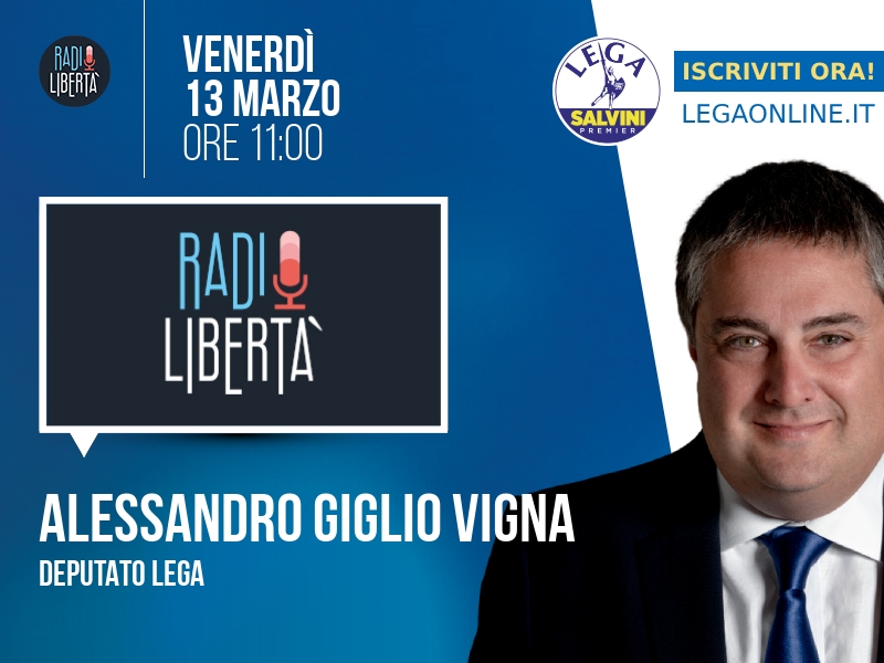 Alessandro Giglio Vigna a Radio Libertà (Radio Libertà) - 13/03 ore 11:00