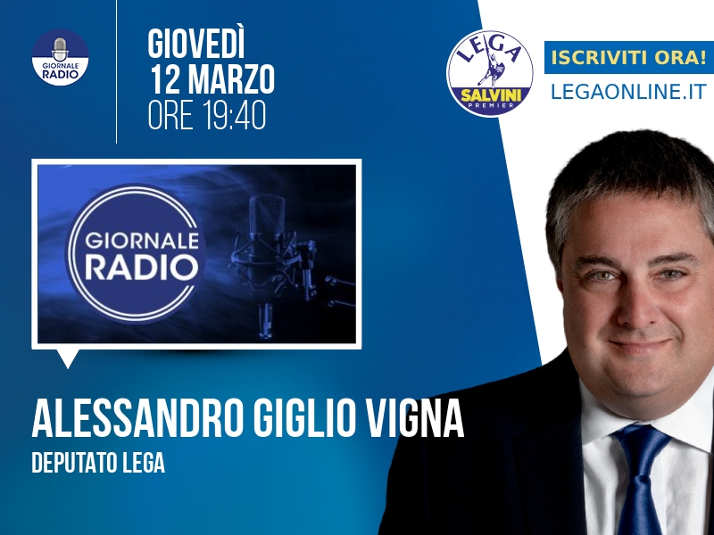 Alessandro Giglio Vigna a ZTL (Giornale Radio) - 12/03 ore 19:40