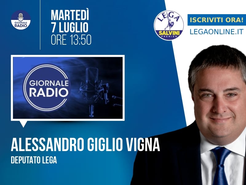Alessandro Giglio Vigna a ZTL (Giornale Radio) - 07/07 ore 13:50