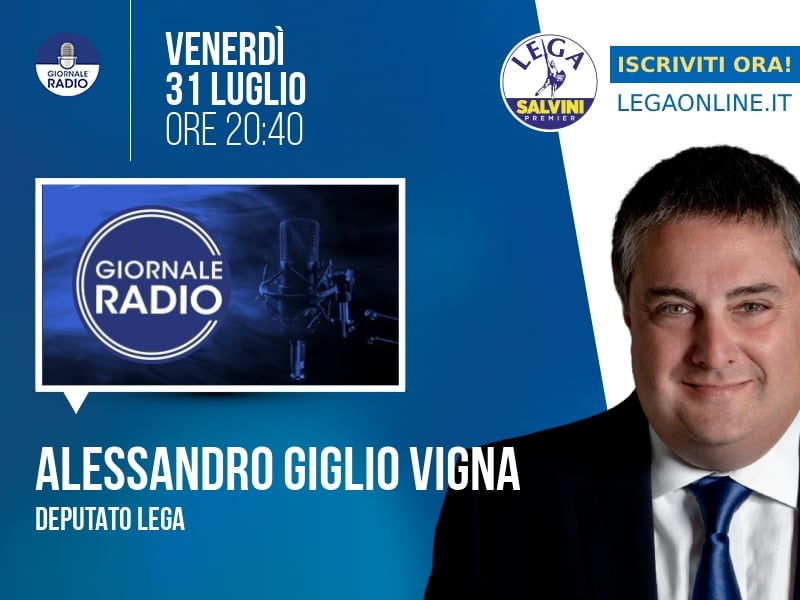Alessandro Giglio Vigna a ZTL (Giornale Radio) - 31/07 ore 20:40