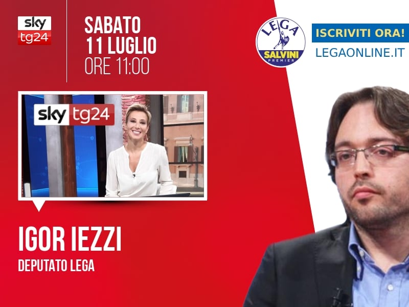 Igor Iezzi a Agenda (Sky TG24) - 11/07 ore 11:00