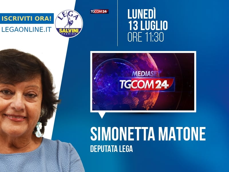 Simonetta Matone a All News (Tgcom24) - 13/07 ore 11:30