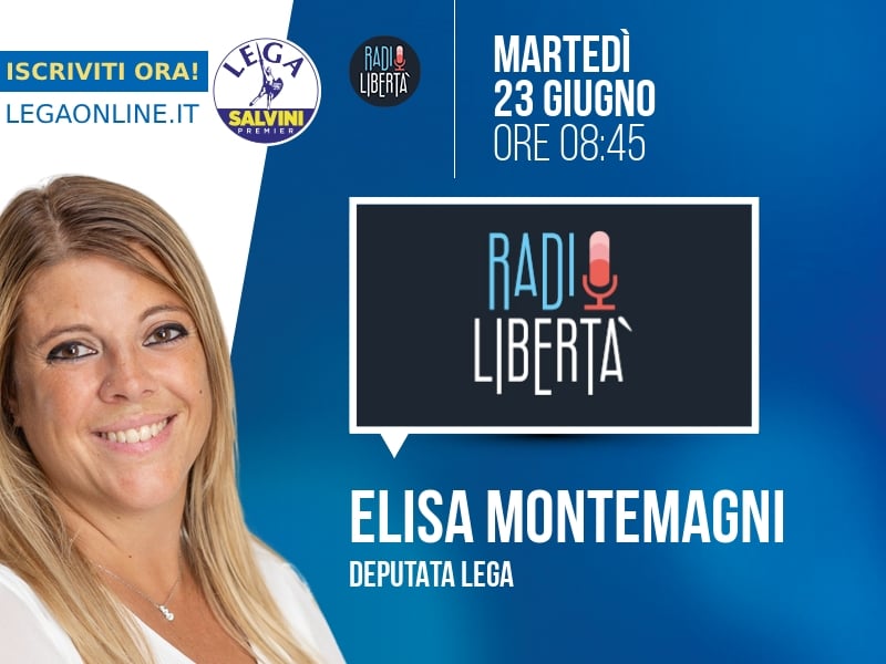 Elisa Montemagni a Radio Libertà (Radio Libertà) - 23/06 ore 08:45