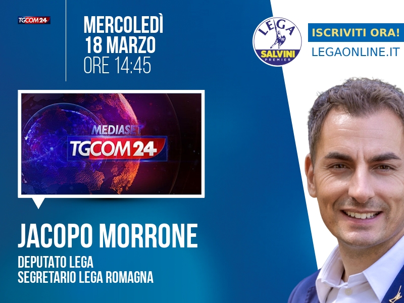 Jacopo Morrone a All News (Tgcom24) - 18/03 ore 14:45