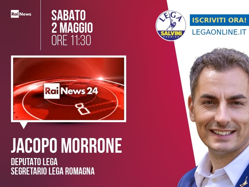 Jacopo Morrone a Rainews24 (RaiNews24) - 02/05 ore 11:30