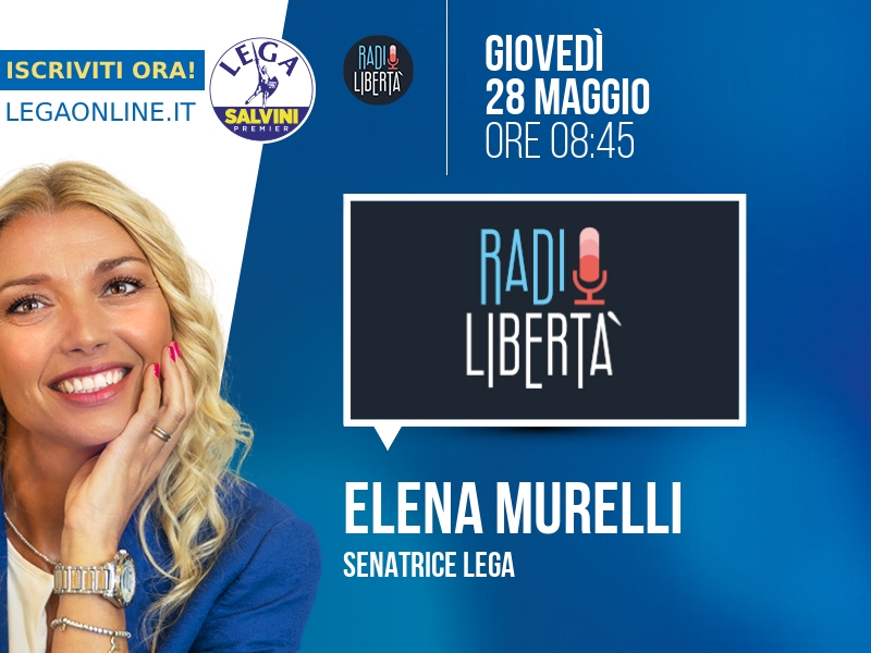 ELENA MURELLI a RADIO LIBERTÀ (RADIO LIBERTÀ)