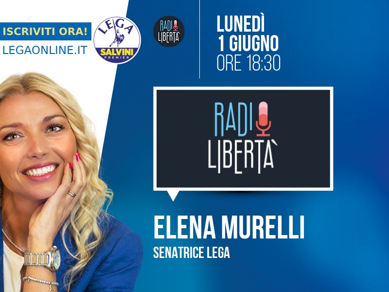 ELENA MURELLI a RADIO LIBERTÀ (RADIO LIBERTÀ)