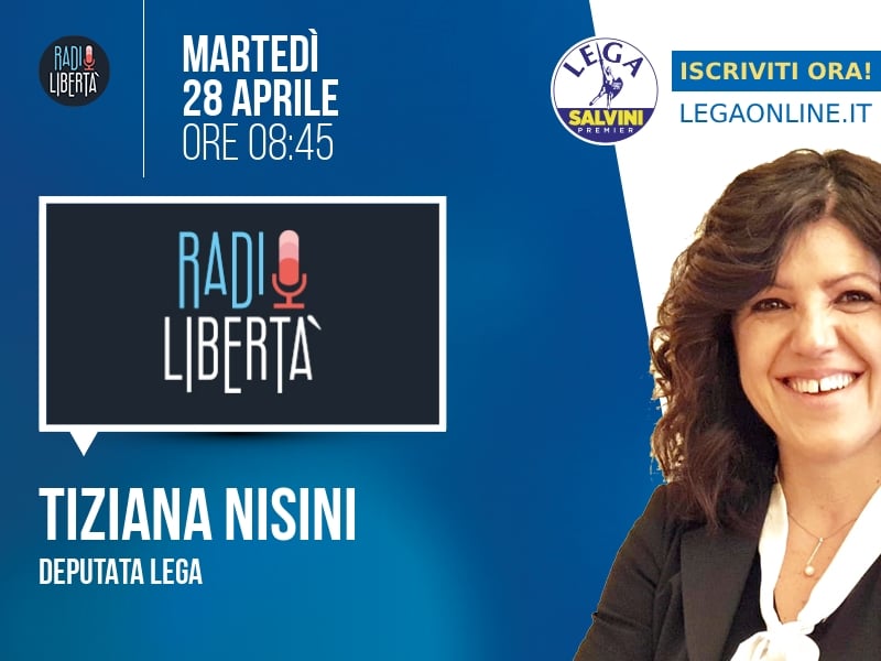 Tiziana Nisini a Radio Libertà (Radio Libertà) - 28/04 ore 08:45