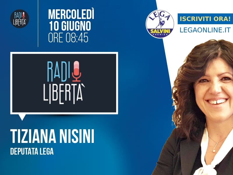 Tiziana Nisini a Radio Libertà (Radio Libertà) - 10/06 ore 08:45