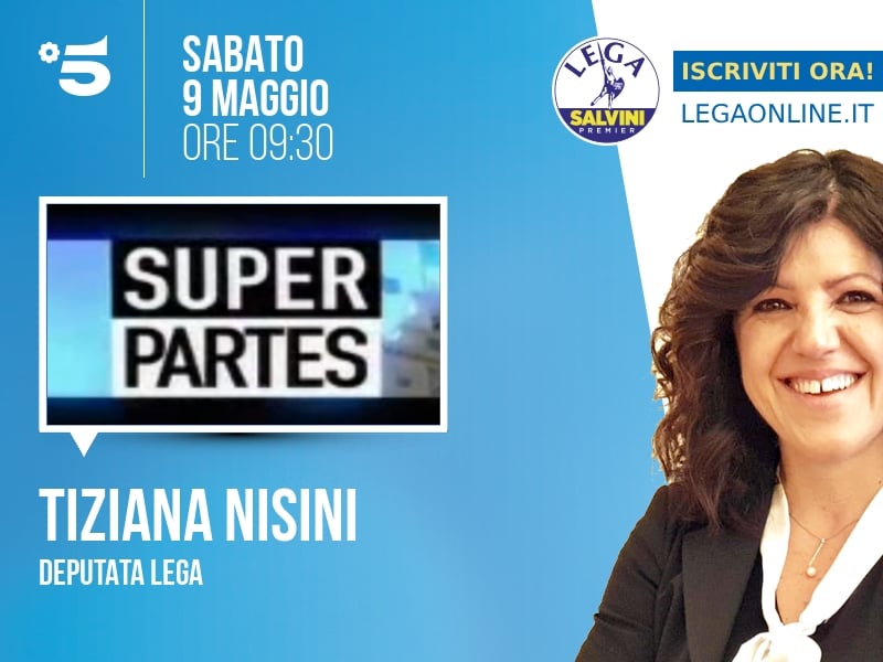 Tiziana Nisini a Super Partes (Canale 5) - 09/05 ore 09:30