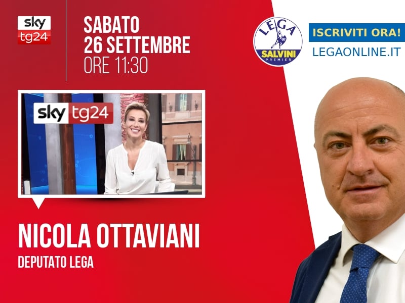 NICOLA OTTAVIANI a AGENDA (SKY TG24)