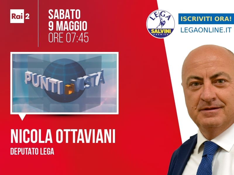 Nicola Ottaviani a Punti di vista (Rai 2) - 09/05 ore 07:45