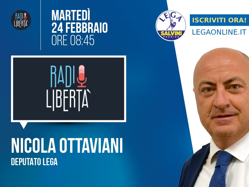 Nicola Ottaviani a Radio Libertà (Radio Libertà) - 24/02 ore 08:45