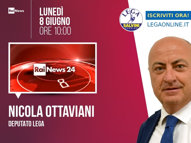 Nicola Ottaviani a Rainews24 (RaiNews24) - 08/06 ore 10:00