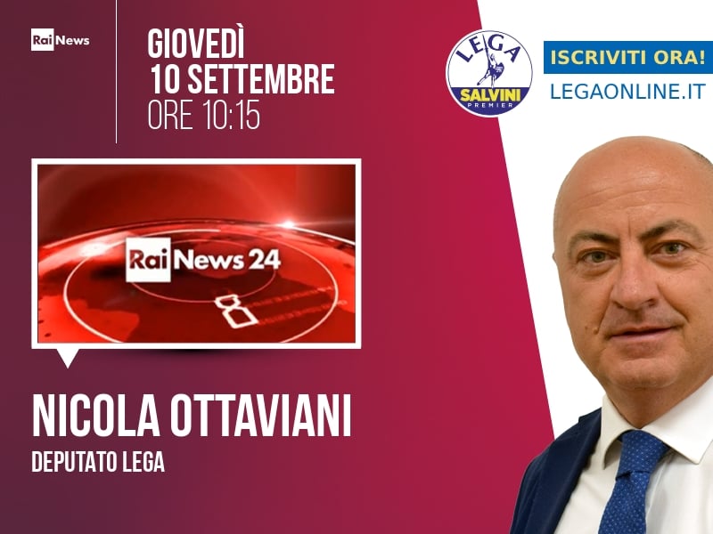Nicola Ottaviani a Rainews24 (RaiNews24) - 10/09 ore 10:15