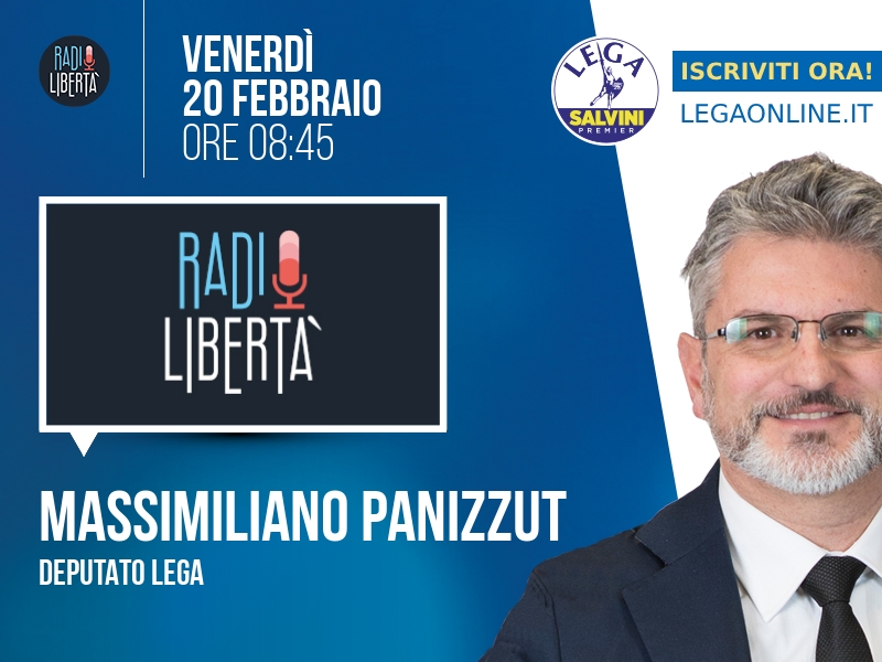 Massimiliano Panizzut a Radio Libertà (Radio Libertà) - 20/02 ore 08:45