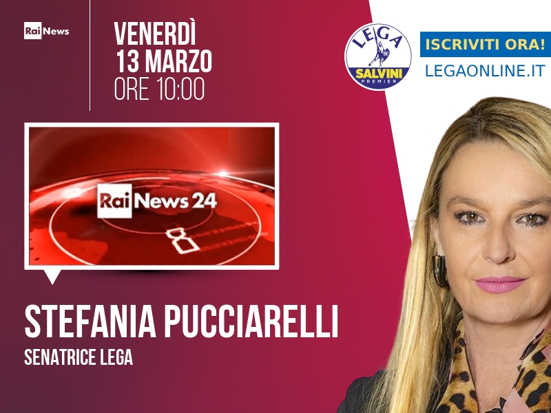 Stefania Pucciarelli a Rainews24 (RaiNews24) - 13/03 ore 10:00