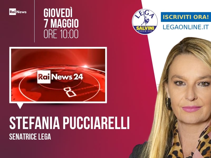 Stefania Pucciarelli a Rainews24 (RaiNews24) - 07/05 ore 10:00