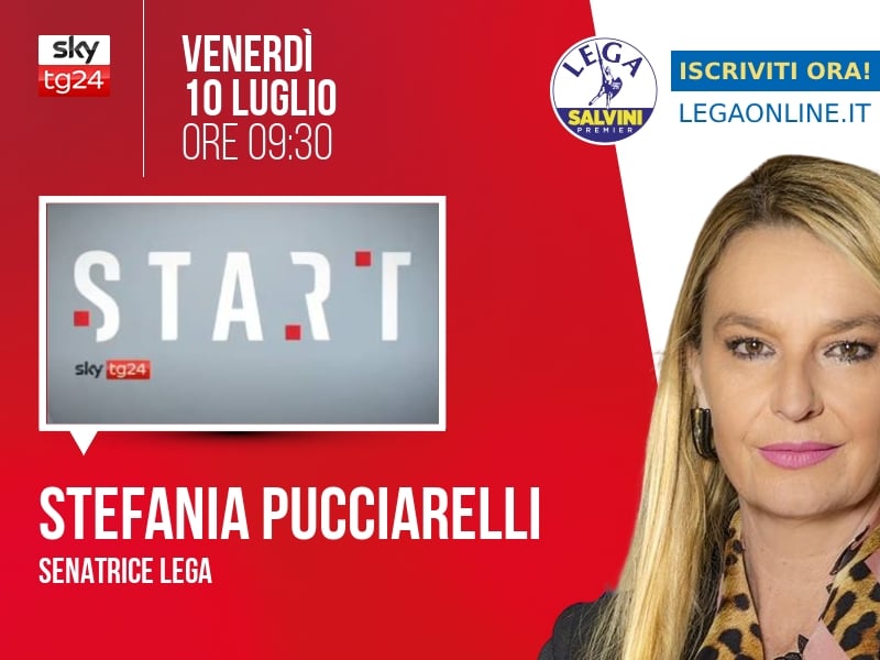 Stefania Pucciarelli a Start (Sky TG24) - 10/07 ore 09:30