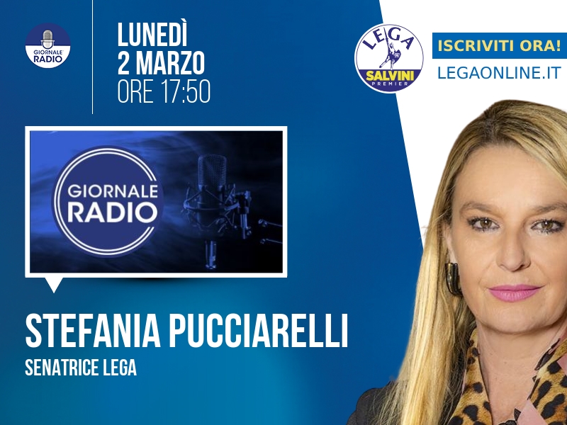 Stefania Pucciarelli a ZTL (Giornale Radio) - 02/03 ore 17:50