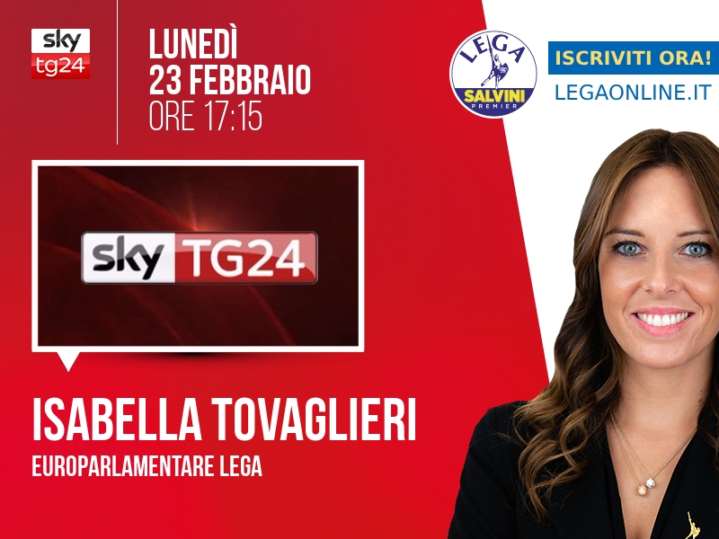 Isabella Tovaglieri a Economia (Sky TG24) - 23/02 ore 17:15