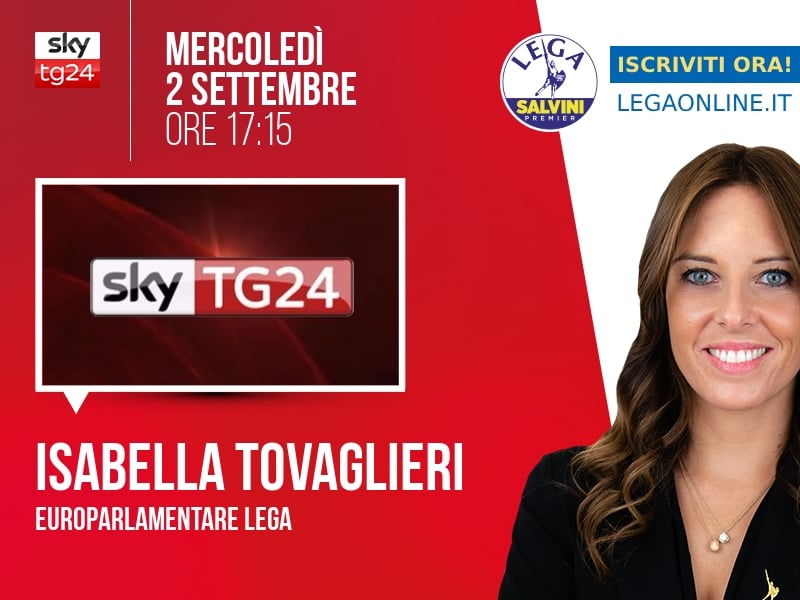 Isabella Tovaglieri a Economia (Sky TG24) - 02/09 ore 17:15