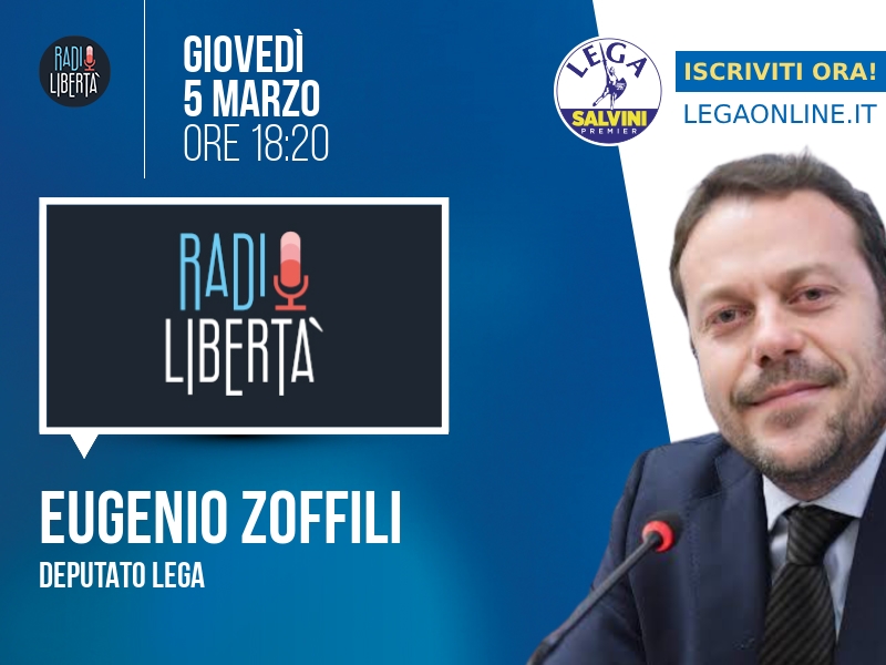 Eugenio Zoffili a Radio Libertà (Radio Libertà) - 05/03 ore 18:20
