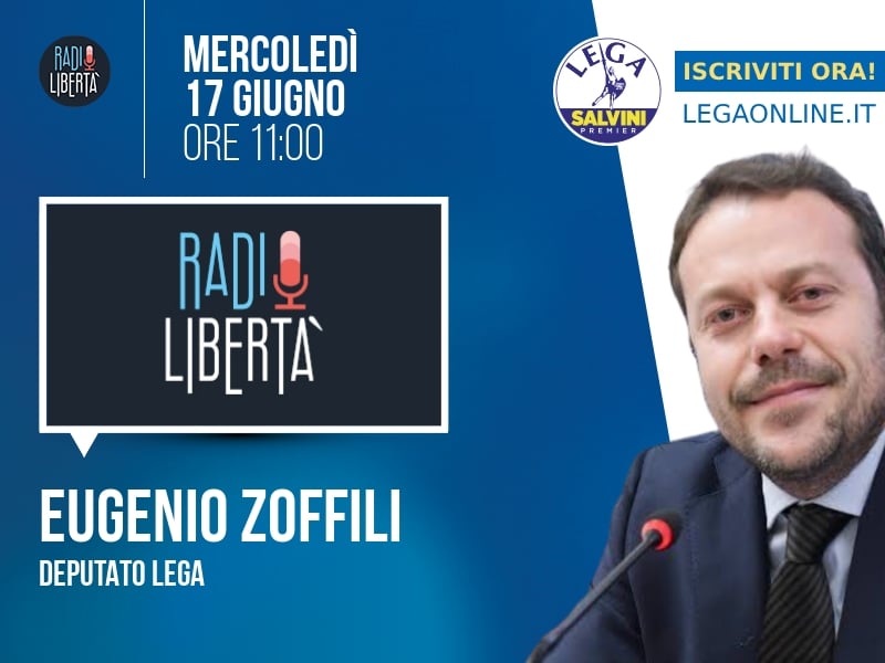 Eugenio Zoffili a Radio Libertà (Radio Libertà) - 17/06 ore 11:00