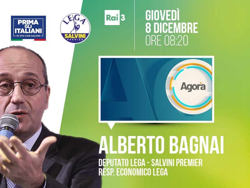 Alberto Bagnai a Agorà (Rai 3) - 08/12 ore 08:20