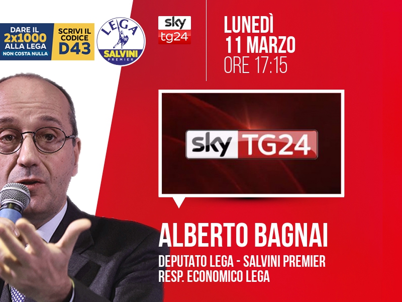 Alberto Bagnai a Economia (Sky TG24) - 11/03 ore 17:15