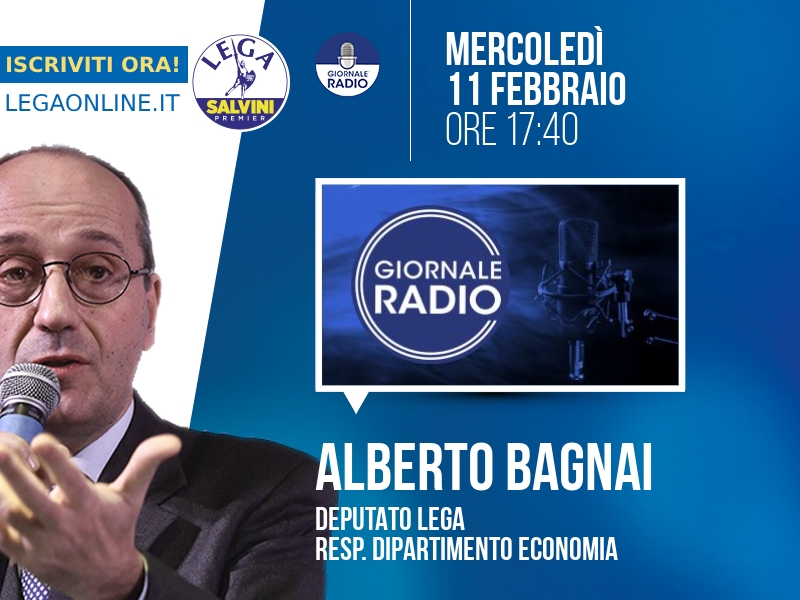 Alberto Bagnai a ZTL (Giornale Radio) - 11/02 ore 17:40