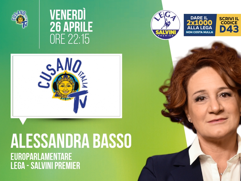 Alessandra Basso a Prisma (Cusano Italia TV) - 26/04 ore 22:15